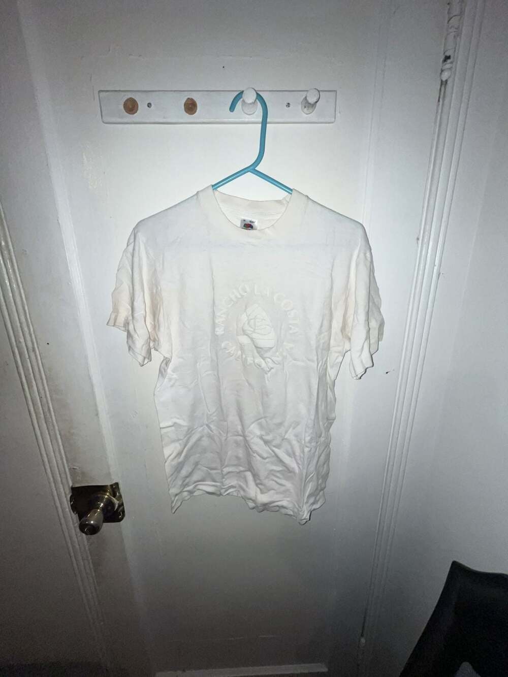 Fruit of the Loom Rancho La Costa California T-Shirt Size M White